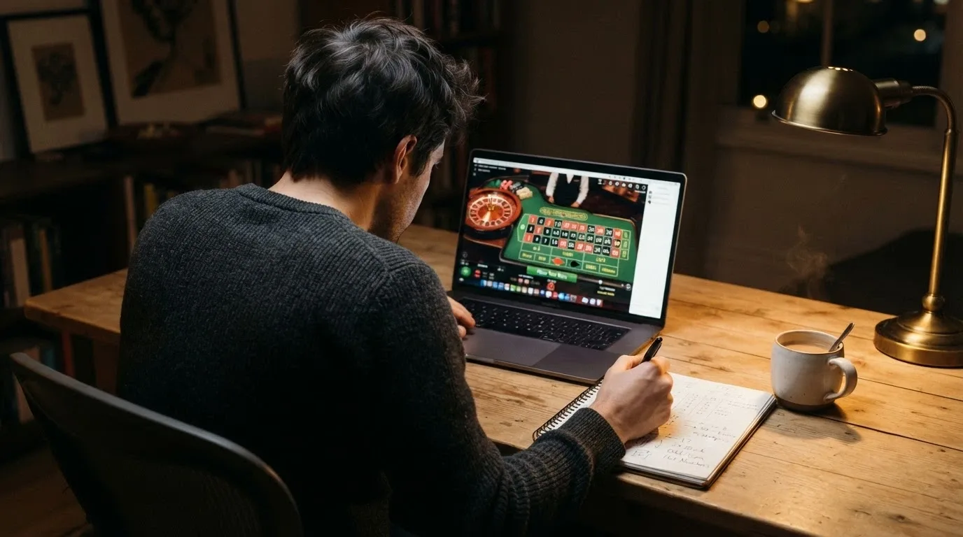 Koláž log licencovaných českých online casin nabízejících živou ruletu