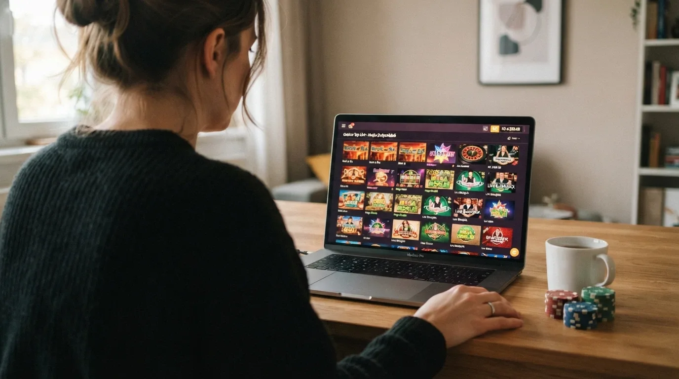 Porovnání log a názvů deseti licencovaných online casin v přehledné tabulce
